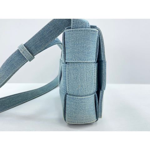 BOTTEGAVENETA cassette Shoulder Bag blue WS33908