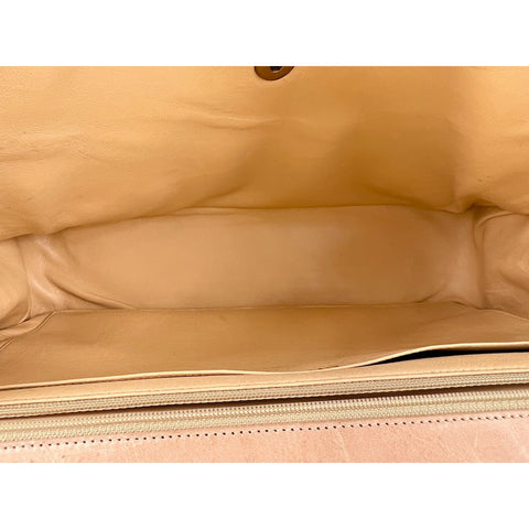 CHANEL Big Mato Lasse Shoulder Bag beige WS33913