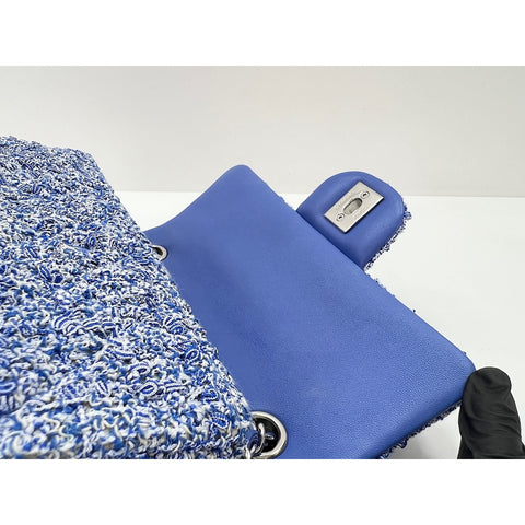 CHANEL Mini matrasse Shoulder Bag blue WS33914