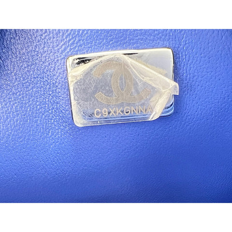 CHANEL Mini matrasse Shoulder Bag blue WS33914