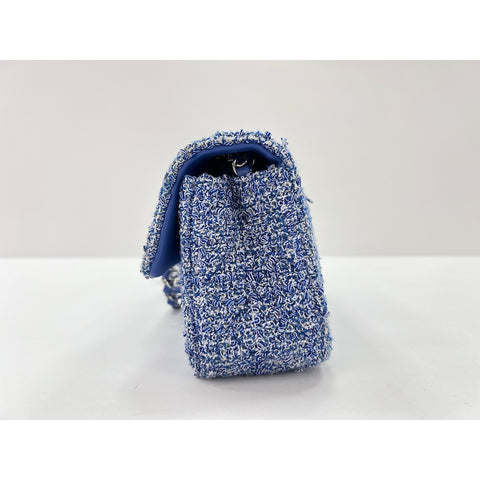 CHANEL Mini matrasse Shoulder Bag blue WS33914
