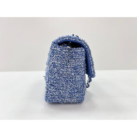 CHANEL Mini matrasse Shoulder Bag blue WS33914