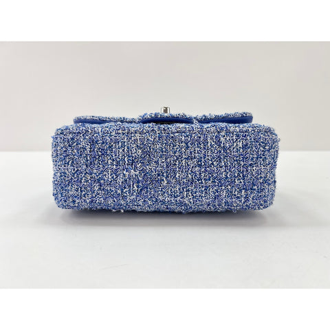 CHANEL Mini matrasse Shoulder Bag blue WS33914