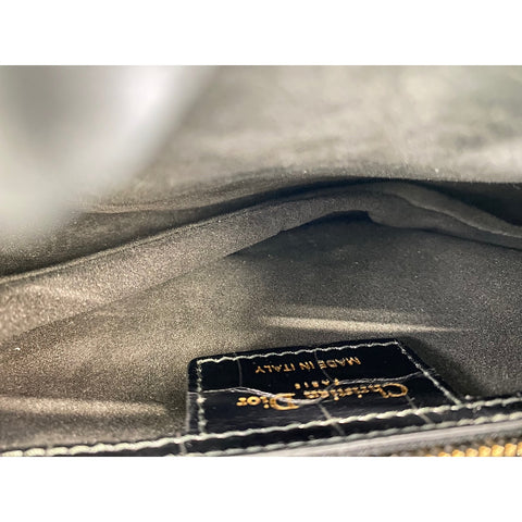 Christian Dior saddle Shoulder Bag black WS33915