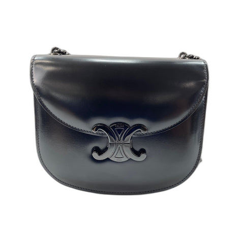 CELINE Triomphe Shoulder Bag black WS33916