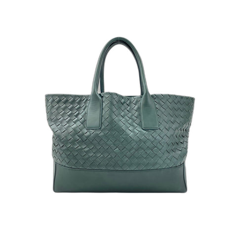BOTTEGAVENETA INTRECCIATO Tote Bag green WS33923