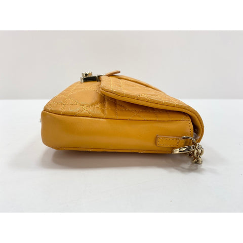 Christian Dior Shoulder Bag yellow WS33927