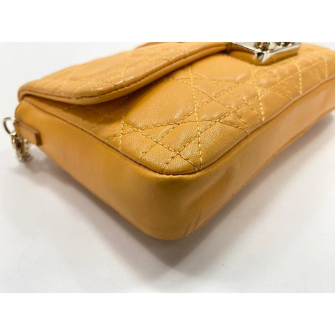 Christian Dior Shoulder Bag yellow WS33927