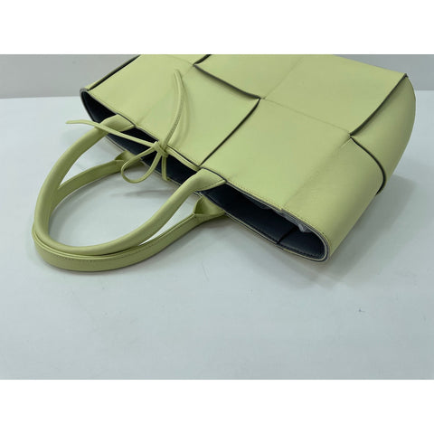 BOTTEGAVENETA MAXI INTRECCIATO Tote Bag green WS33929