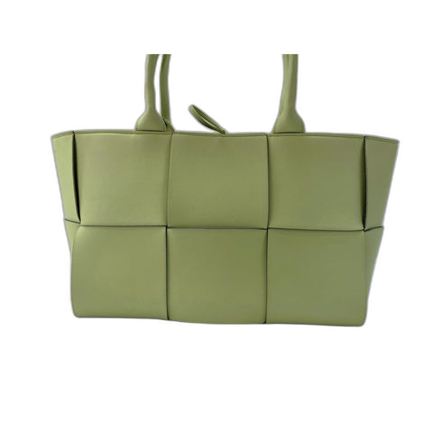 BOTTEGAVENETA MAXI INTRECCIATO Tote Bag green WS33929