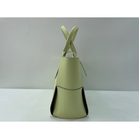 BOTTEGAVENETA MAXI INTRECCIATO Tote Bag green WS33929