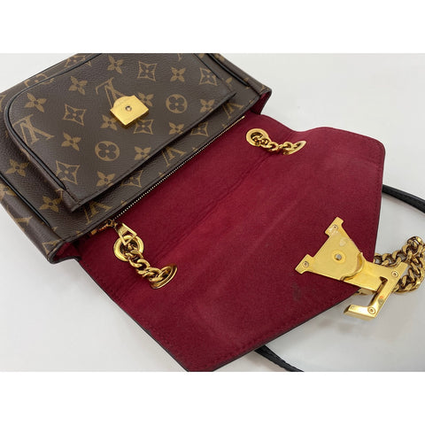 LOUIS VUITTON Passy Shoulder Bag Brown WS33933