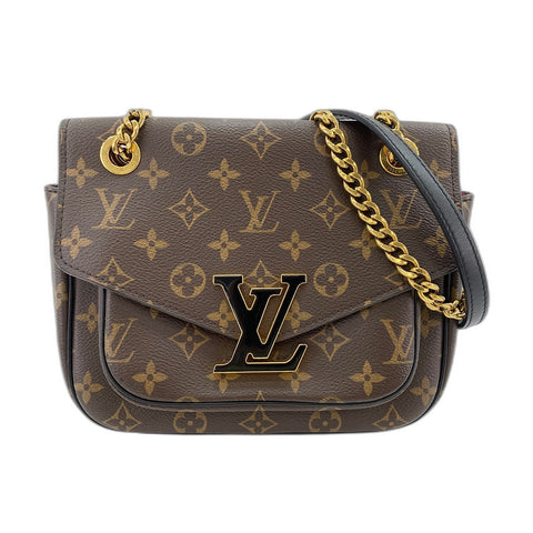 LOUIS VUITTON Passy Shoulder Bag Brown WS33933