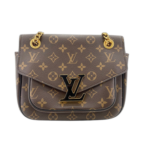 LOUIS VUITTON Passy Shoulder Bag Brown WS33933