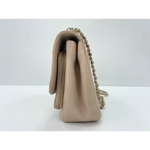 CHANEL business affinity Shoulder Bag beige WS33936