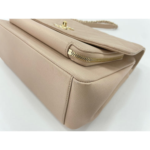CHANEL business affinity Shoulder Bag beige WS33936