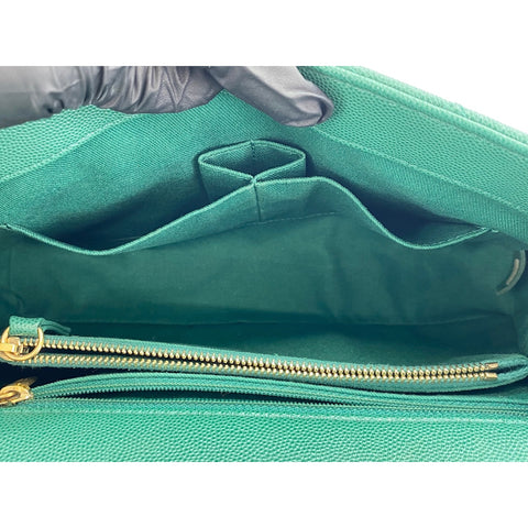 CHANEL Coco Handle S Handbag green WS33937