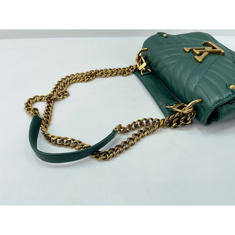 LOUIS VUITTON New Wave PM Shoulder Bag green WS33941