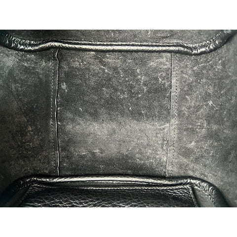 SAINT LAURENT PARIS Le Sancassette Baby Bear Handbag black WS33950