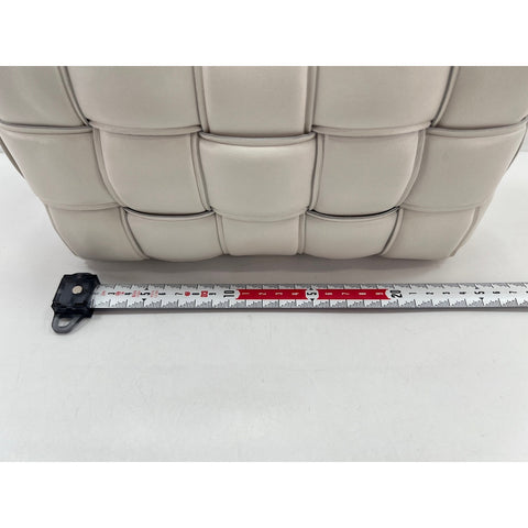 BOTTEGAVENETA Padded cassette Shoulder Bag white WS33951