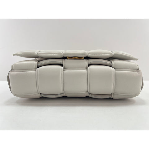 BOTTEGAVENETA Padded cassette Shoulder Bag white WS33951