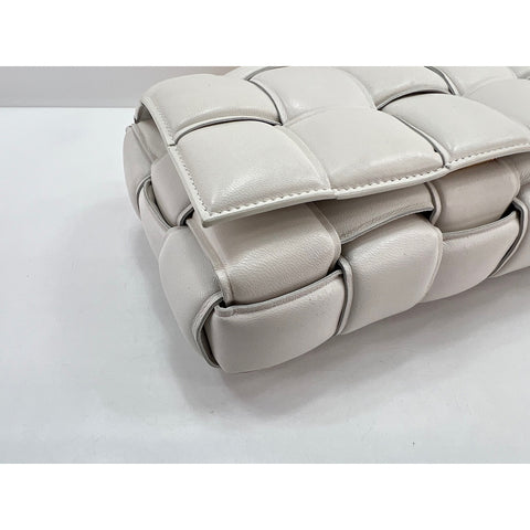 BOTTEGAVENETA Padded cassette Shoulder Bag white WS33951