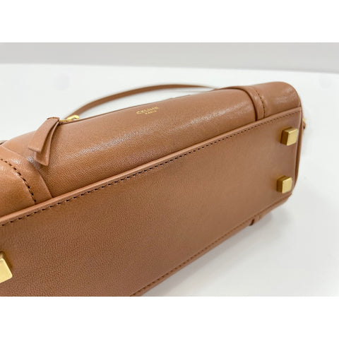 CELINE Little Luggage Handbag Brown WS33952