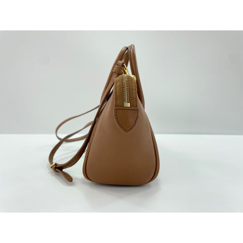 CELINE Little Luggage Handbag Brown WS33952