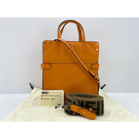 FENDI Flip Kleine Tragetasche Orange WS33953