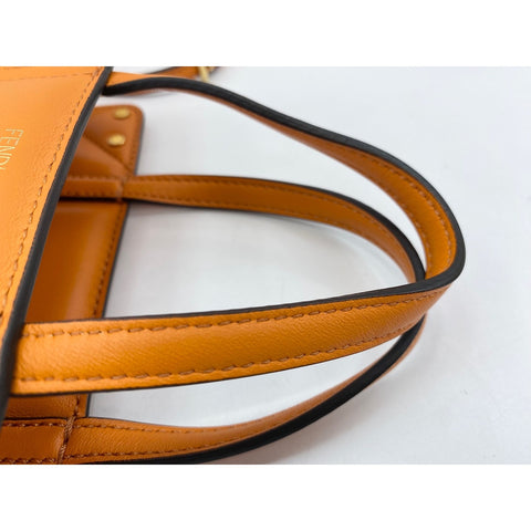 FENDI Flip Kleine Tragetasche Orange WS33953