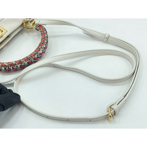 FENDI Peekaboo mini Handbag white WS33954