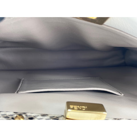 FENDI Peekaboo mini Handbag white WS33954
