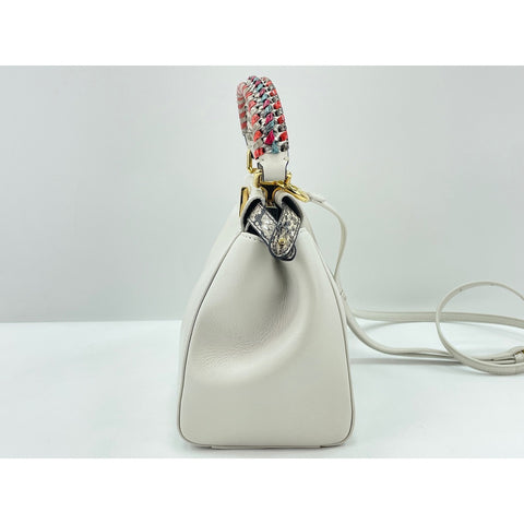 FENDI Peekaboo mini Handbag white WS33954