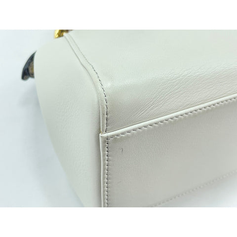 FENDI Peekaboo mini Handbag white WS33954