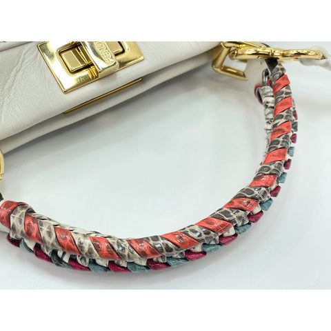 FENDI Peekaboo mini Handbag white WS33954