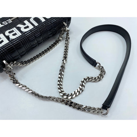 BURBERRY TB Roller Shoulder Bag black WS33963