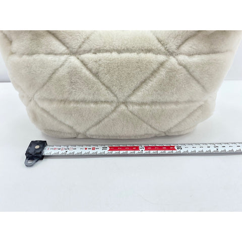 PRADA Shoulder Bag white WS33966
