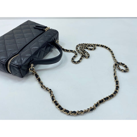CHANEL Matrasse Shoulder Bag black WS33970