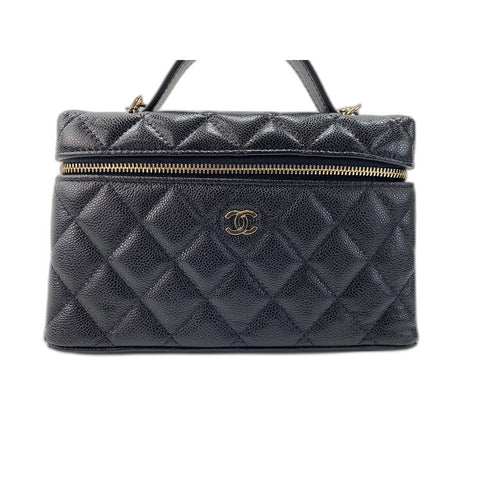 CHANEL Matrasse Shoulder Bag black WS33970