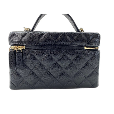 CHANEL Matrasse Shoulder Bag black WS33970
