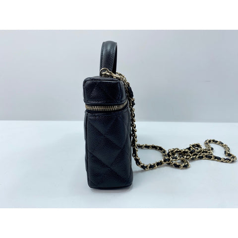 CHANEL Matrasse Shoulder Bag black WS33970
