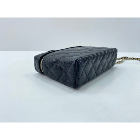 CHANEL Matrasse Shoulder Bag black WS33970
