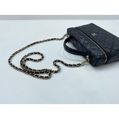 CHANEL Matrasse Shoulder Bag black WS33970