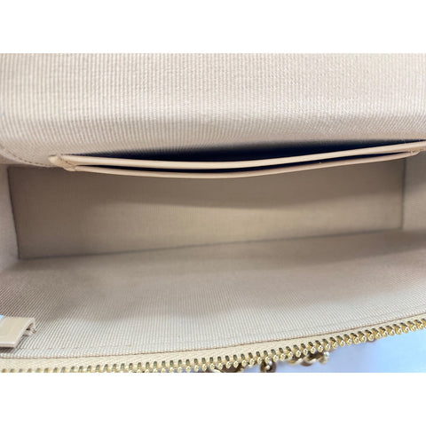 CHANEL Matrasse Shoulder Bag beige WS33971