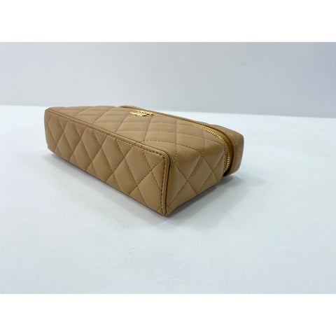 CHANEL Matrasse Shoulder Bag beige WS33971