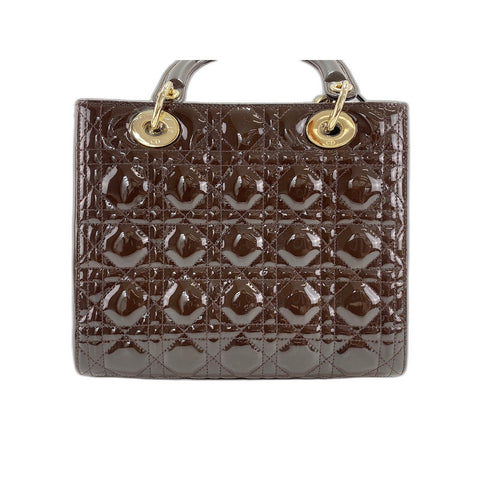 Christian Dior Lady Christian Dior Handbag Brown WS33972