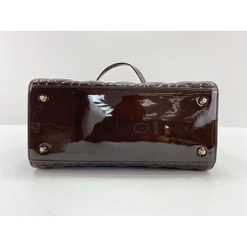 Christian Dior Lady Christian Dior Handbag Brown WS33972