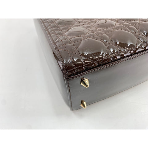 Christian Dior Lady Christian Dior Handbag Brown WS33972