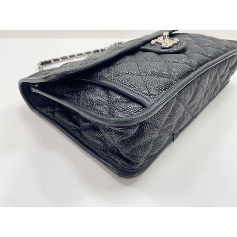 CHANEL French Riviera 31 Shoulder Bag black WS33976