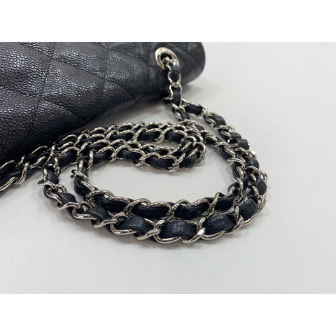 CHANEL French Riviera 31 Shoulder Bag black WS33976